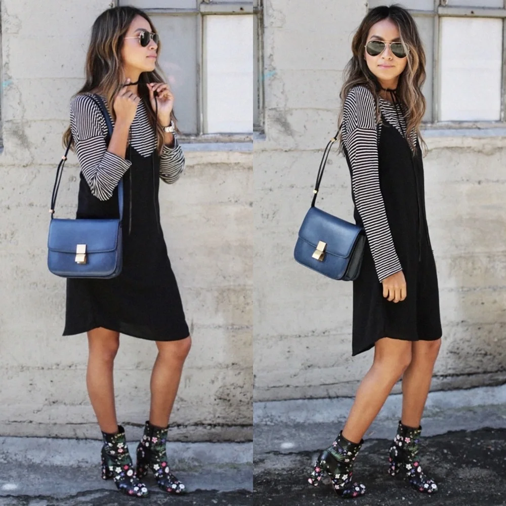 Valentino Camugarden paneled floral leather mid-calf boots size IT 37 US 7 - Picture 14 of 16